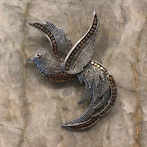 Vintage Bird Brooch